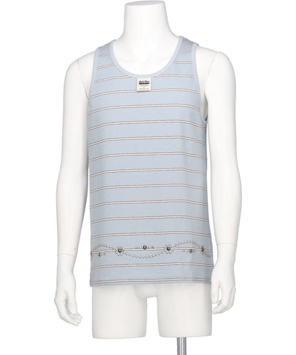 DAIRIKU(ダイリク) 2026SS "WAIST STUDS" BORDER TANK TOPS 26SS-C4