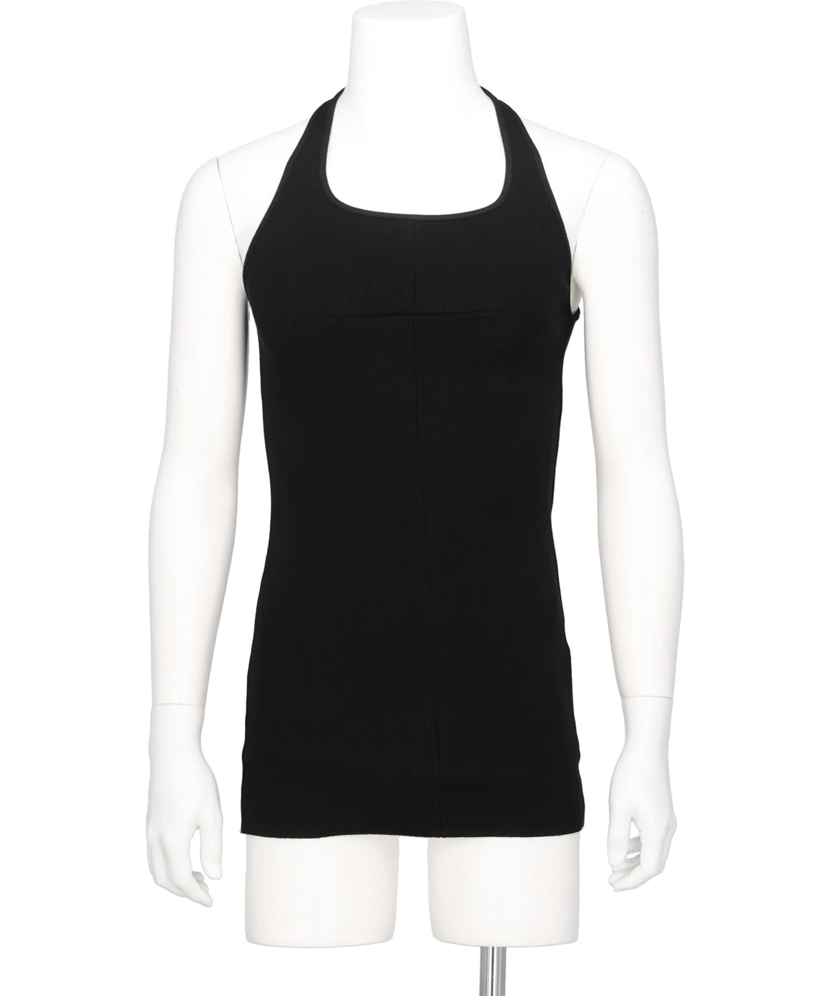 MATIÈRES FÉCALES(マティエール・フェカール) 2026AW WOMEN CROSS SEAM TANK KNIT MAT01T101