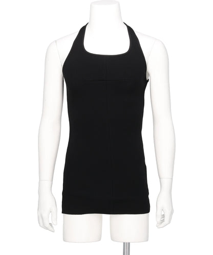 MATIÈRES FÉCALES(マティエール・フェカール) 2026AW WOMEN CROSS SEAM TANK KNIT MAT01T101