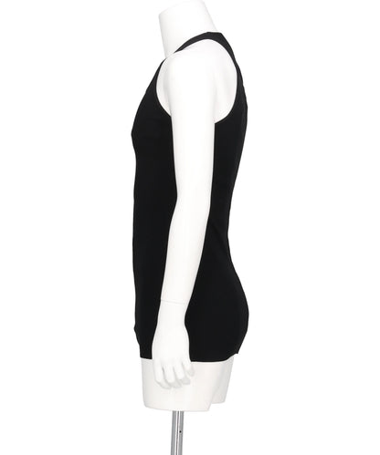 WOMEN CROSS SEAM TANK KNIT