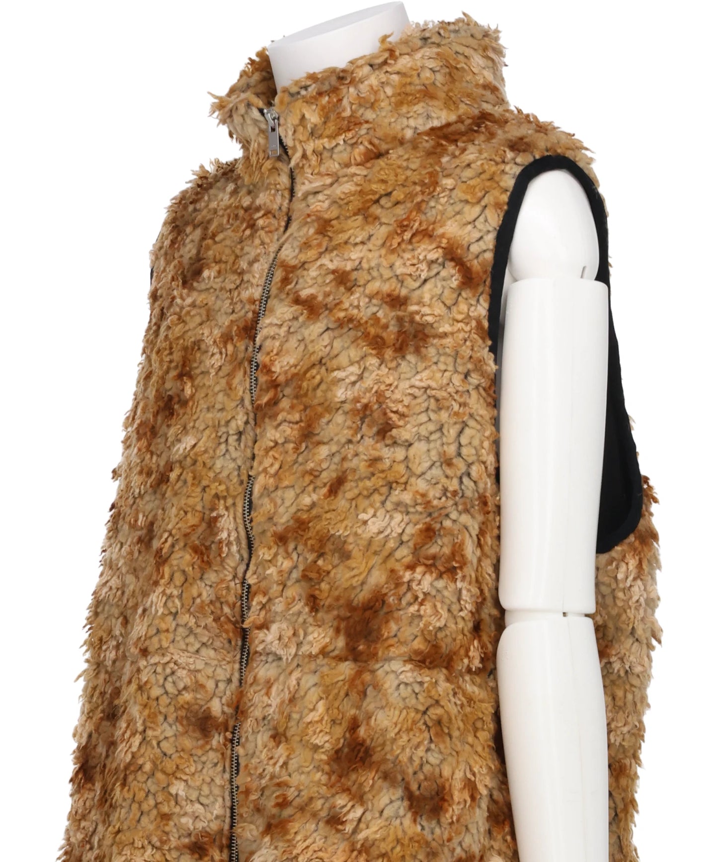 JACQUARD BOA VEST