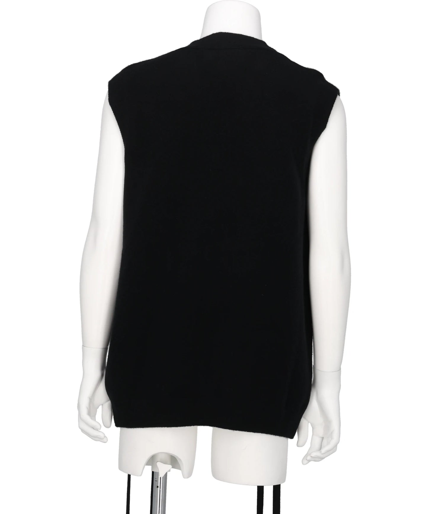 MERINO LACE UP HEM VEST