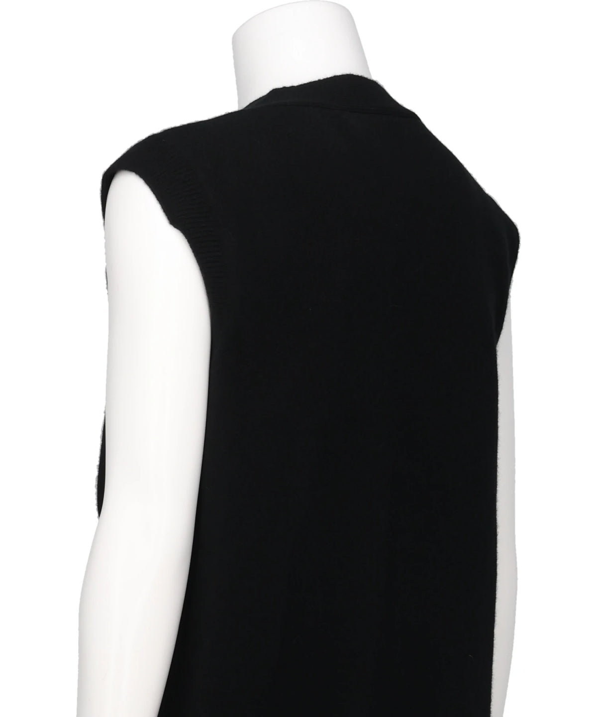 MERINO LACE UP HEM VEST