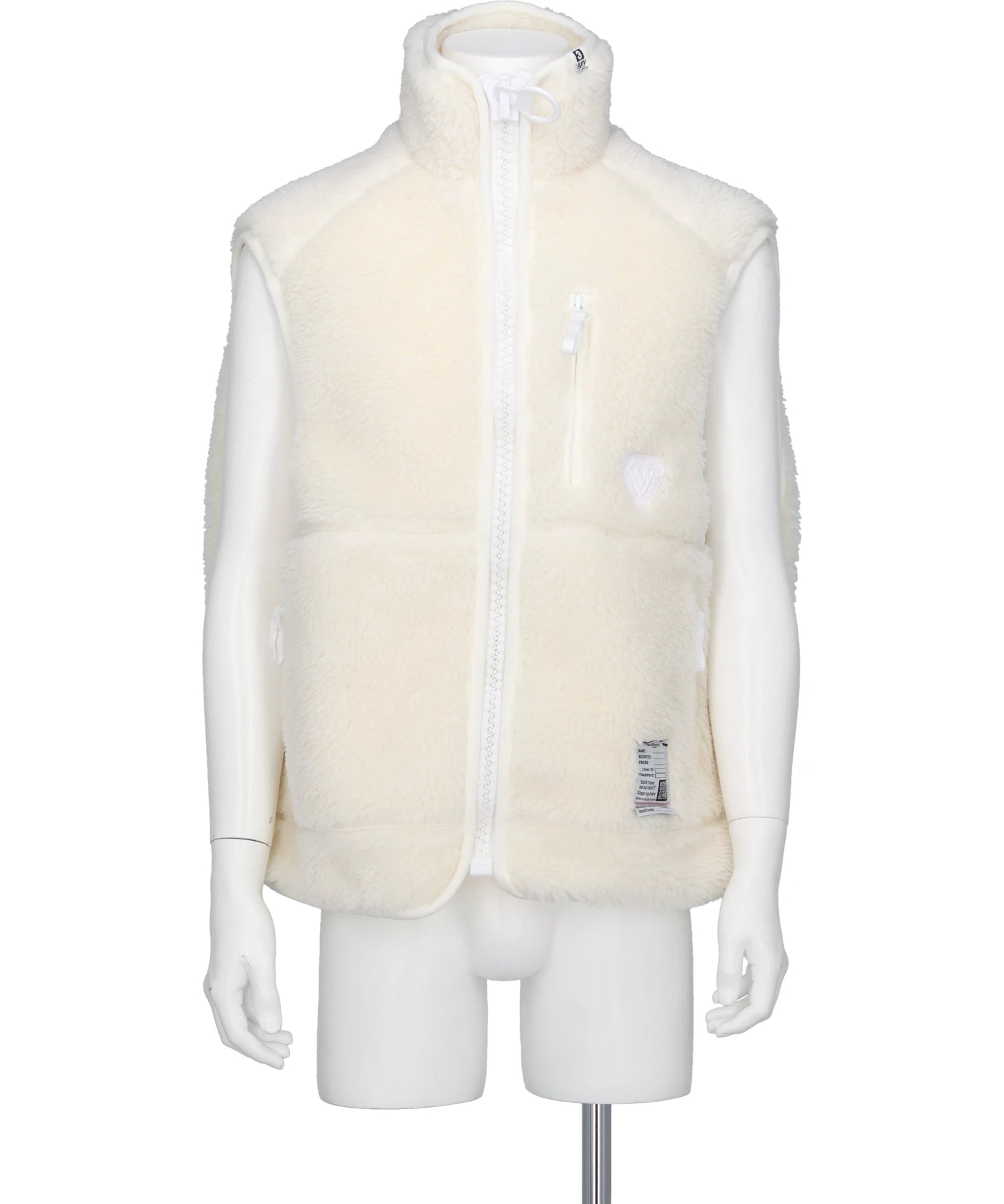 Maison MIHARA YASUHIRO(メゾンミハラヤスヒロ) WIDE BACK BOA VEST