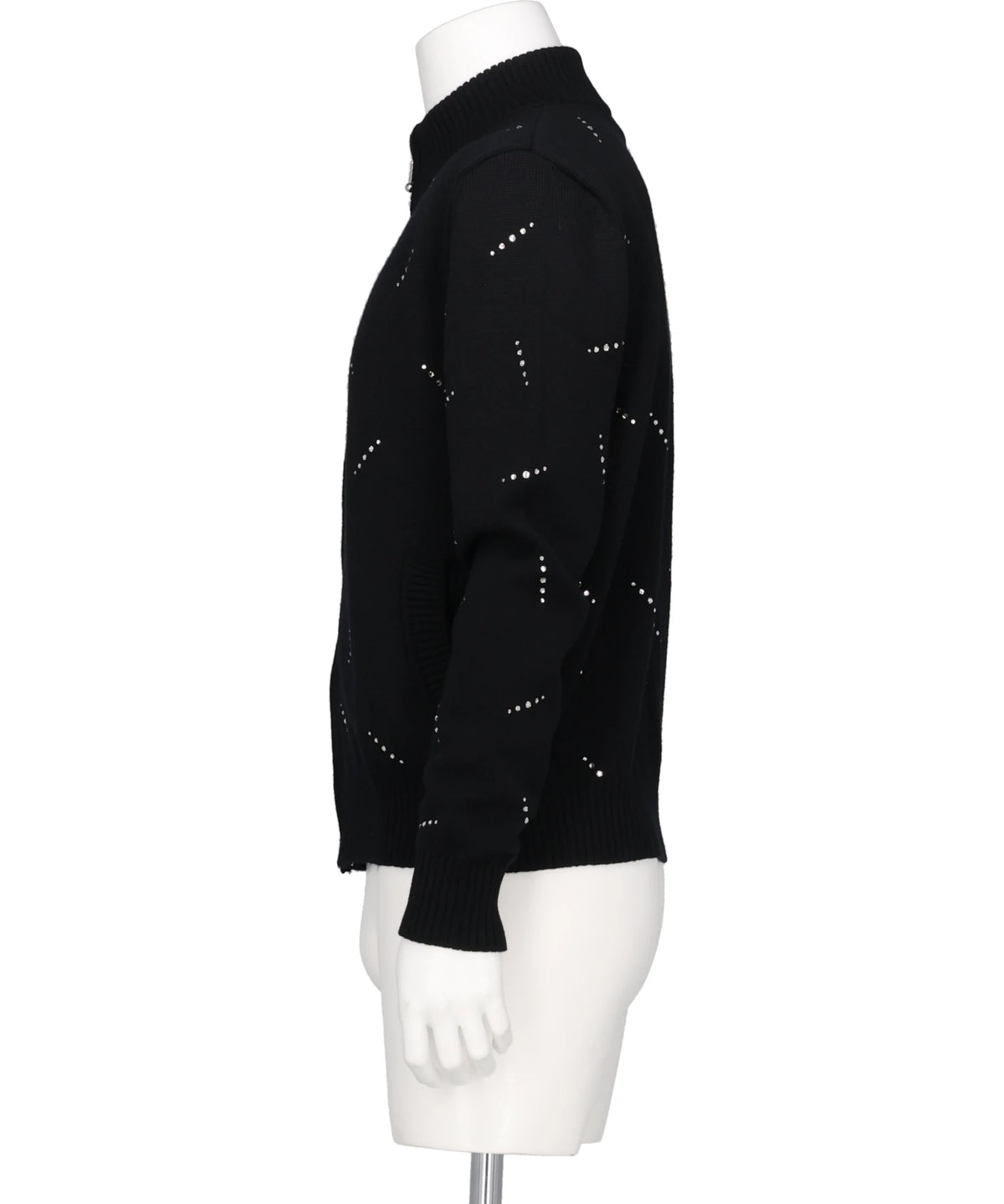 CRYSTAL EMBELLISHED TRACK TOP