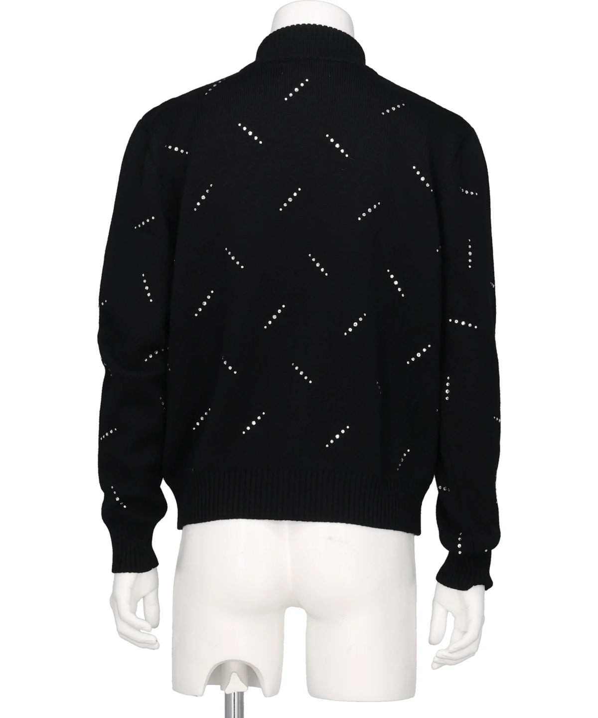 CRYSTAL EMBELLISHED TRACK TOP