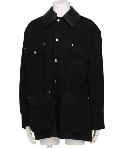 YOKE(ヨーク) NUBACK LEATHER COVERALL JACKET