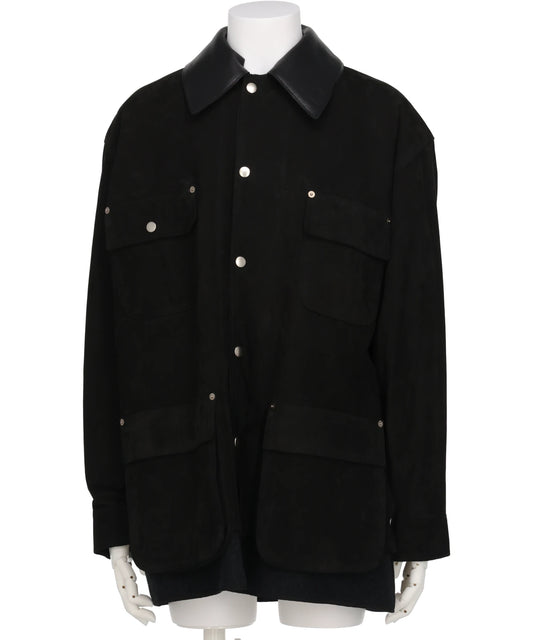 YOKE(ヨーク) NUBACK LEATHER COVERALL JACKET