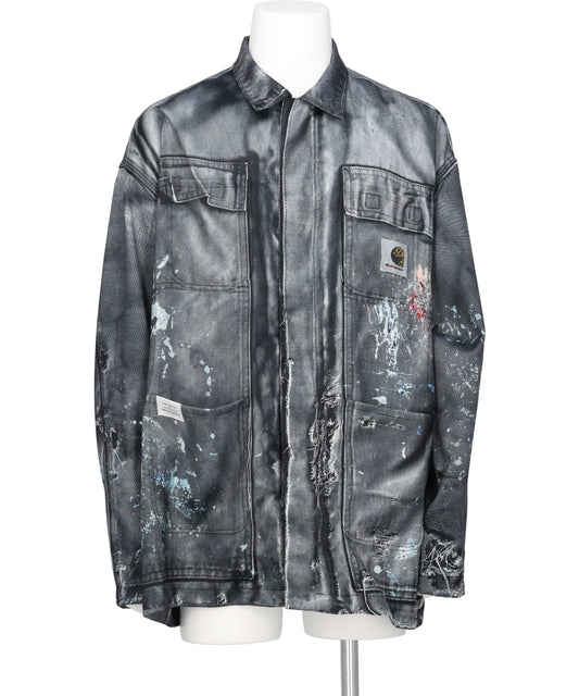 TALKING ABOUT THE ABSTRACTIONPRINT(トーキングアバウト ジ アブストラクション) 2026SS PRINT COVERALL 26SS-J-001