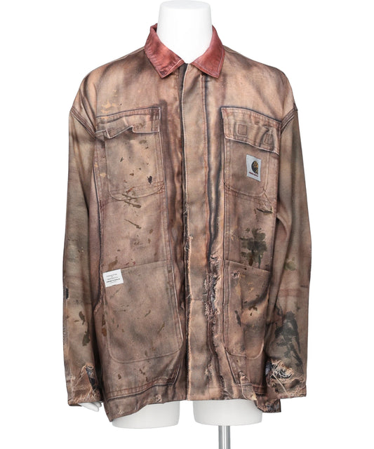 TALKING ABOUT THE ABSTRACTION(トーキングアバウト ジ アブストラクション) 2026SS PRINT COVERALL 26SS-J-001