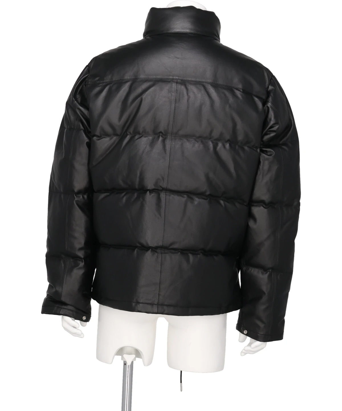 LEATHER DOWN JACKET