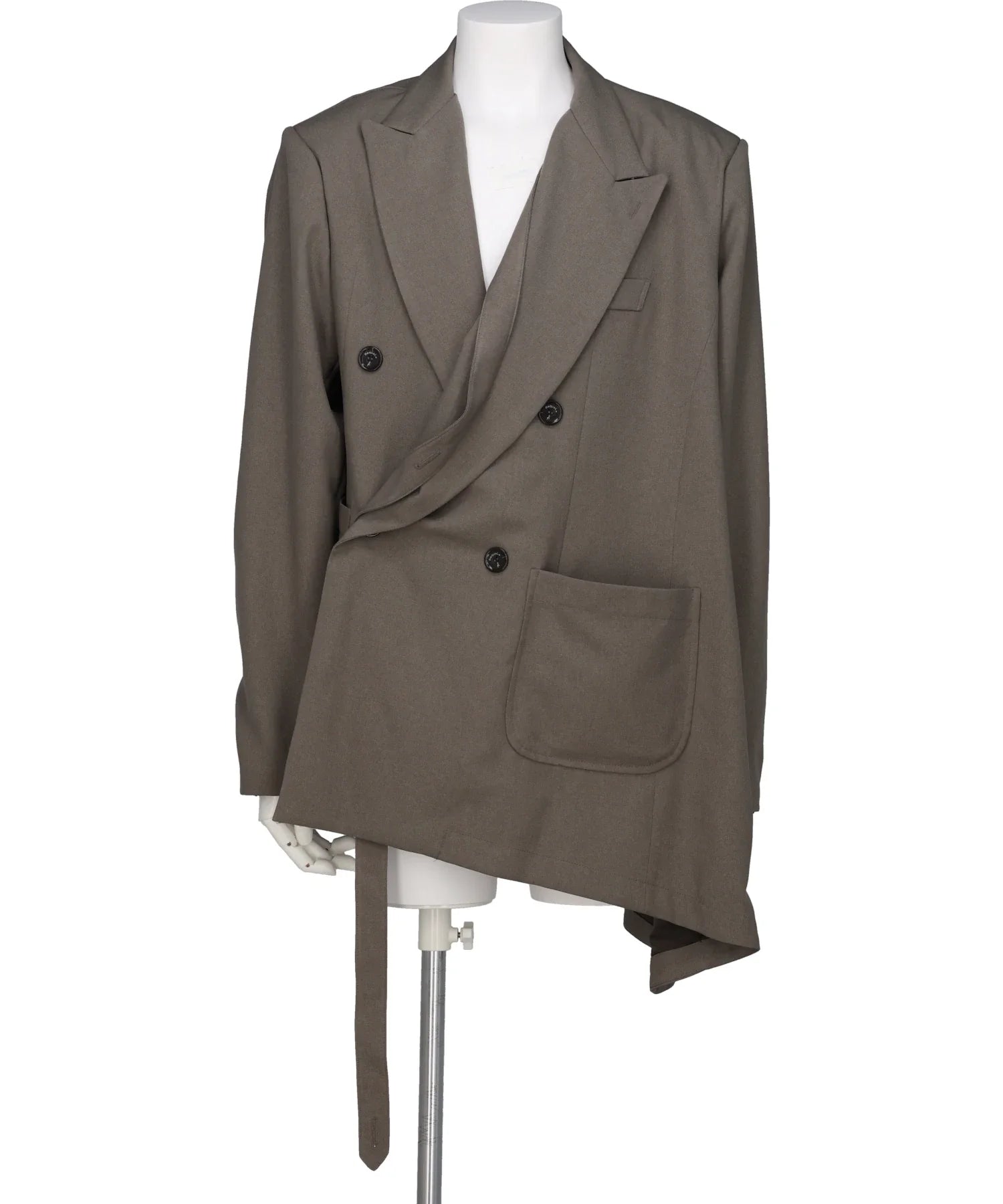 RequaL≡(リコール)SLIPPERY PEAK LAPEL JACKET