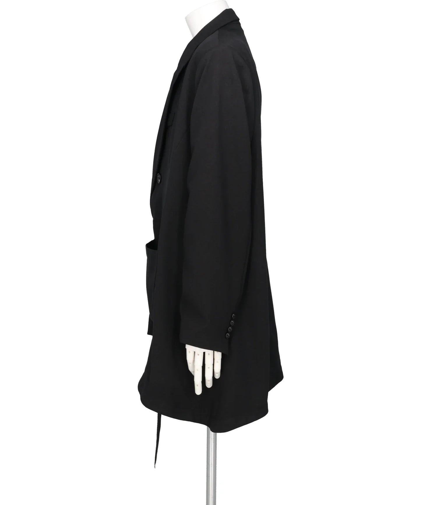 SLIPPERY PEAK LAPEL JACKET