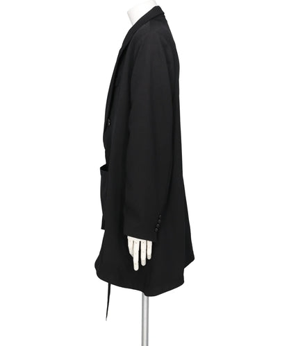 SLIPPERY PEAK LAPEL JACKET