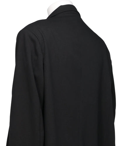 SLIPPERY PEAK LAPEL JACKET