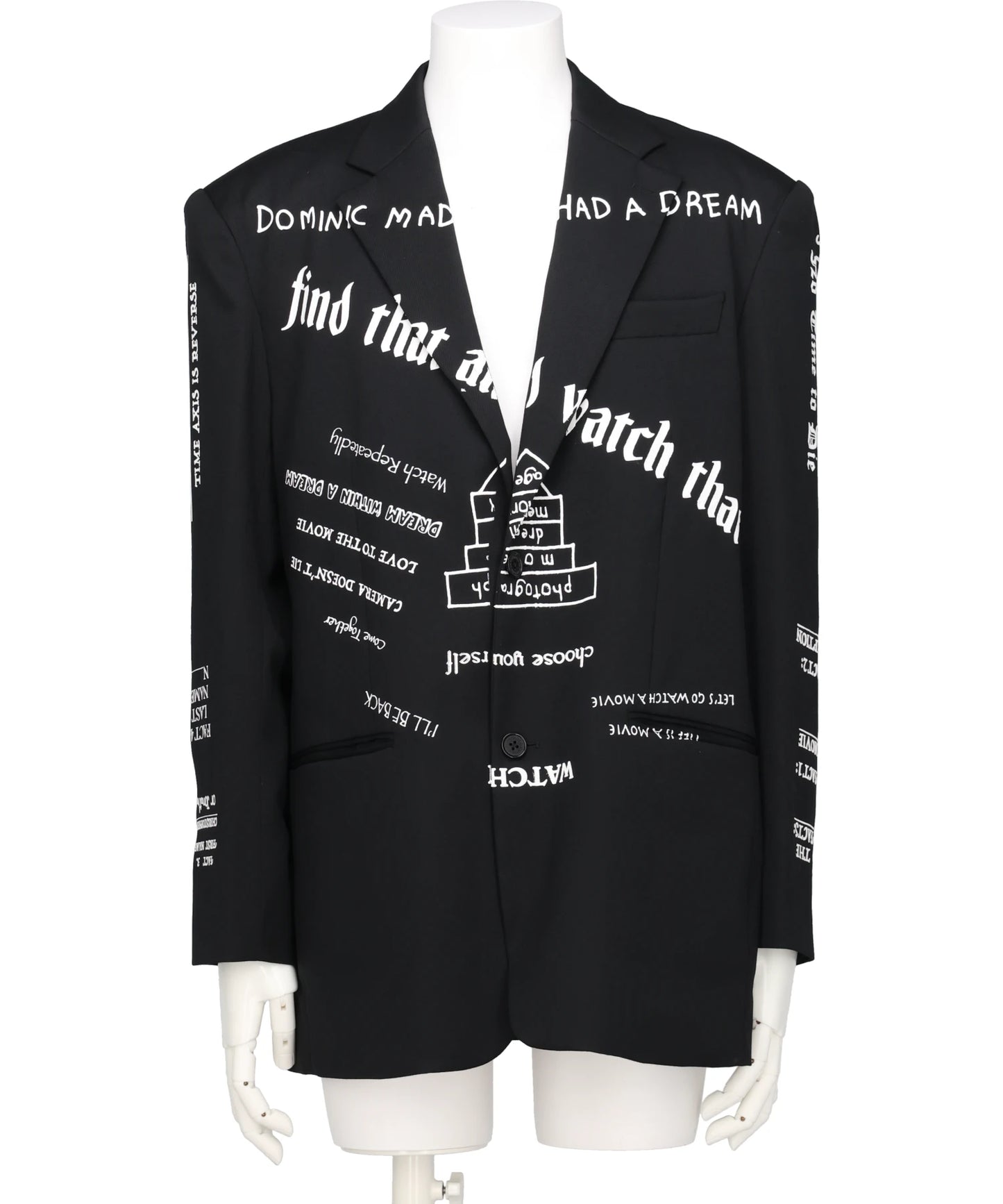 DAIRIKU(ダイリク) "TATTOO" PRINTED TAILORED JACKET