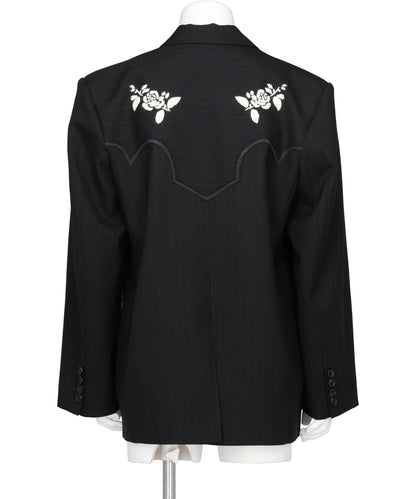 EMBROIDERED WESTERN BLAZER