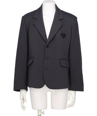 hummel-00(ヒュンメルオー)BEADED BUMBLE BEE SWEAT TAILORED JACKET