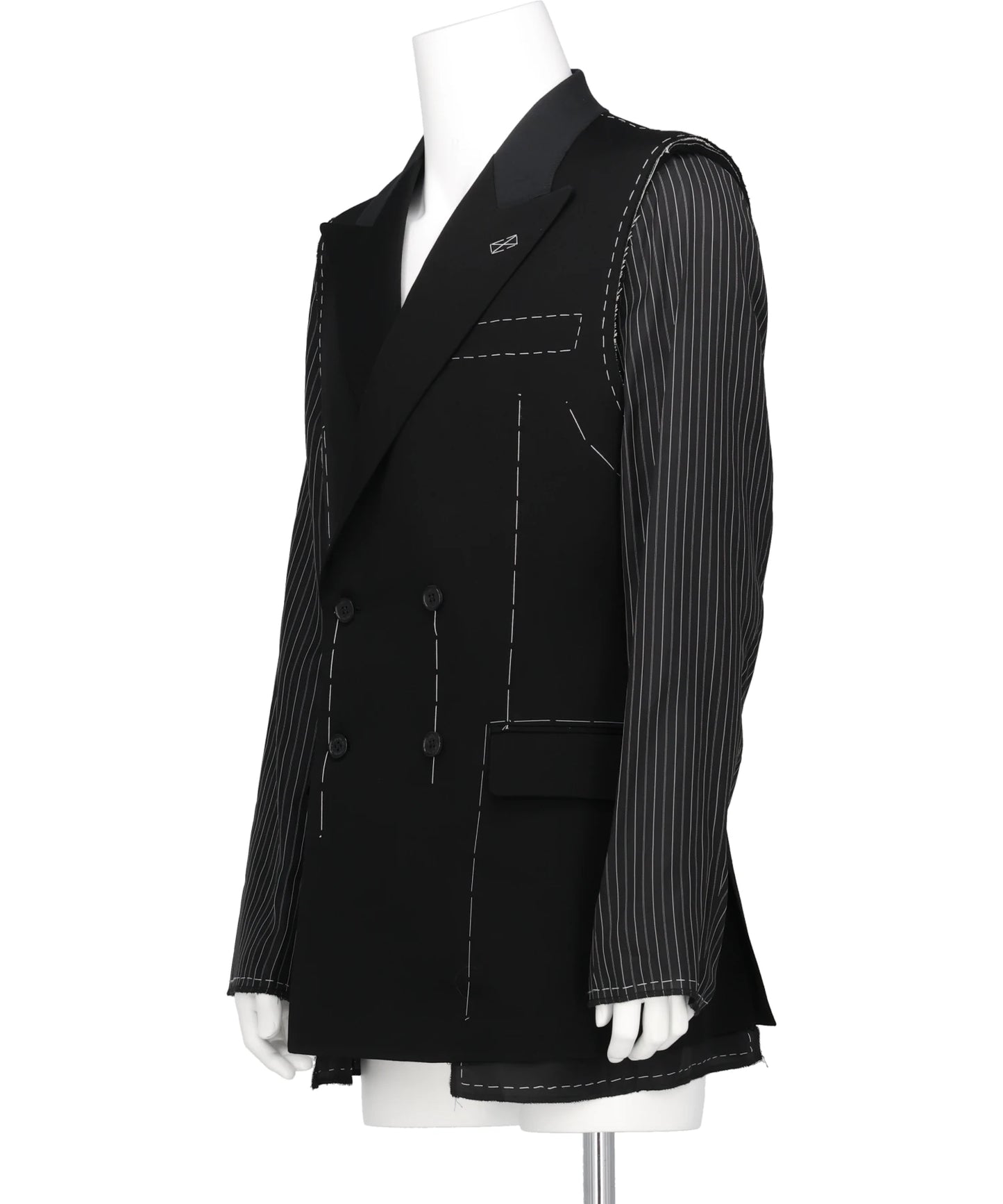 ”UNFINISHED”TAILORED JACKET