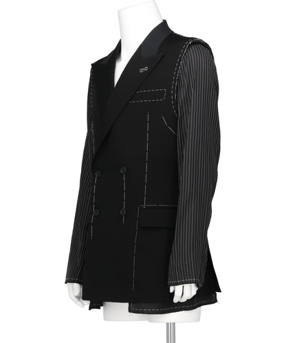 ”UNFINISHED”TAILORED JACKET