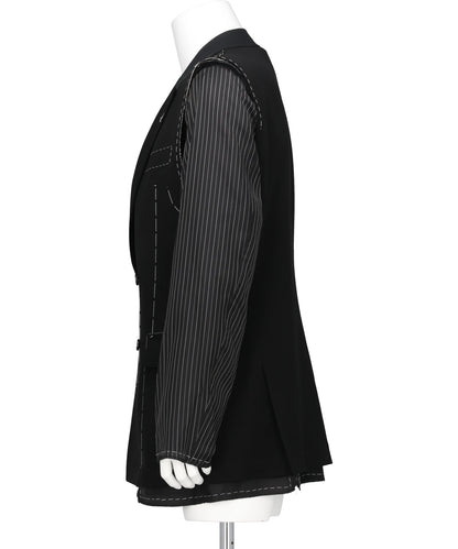 ”UNFINISHED”TAILORED JACKET