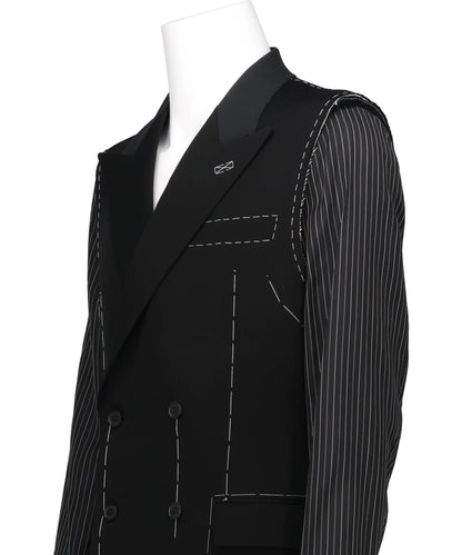 ”UNFINISHED”TAILORED JACKET