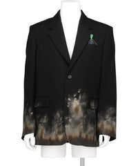 MUD-HAND-PAINTED TAILORED JACKET