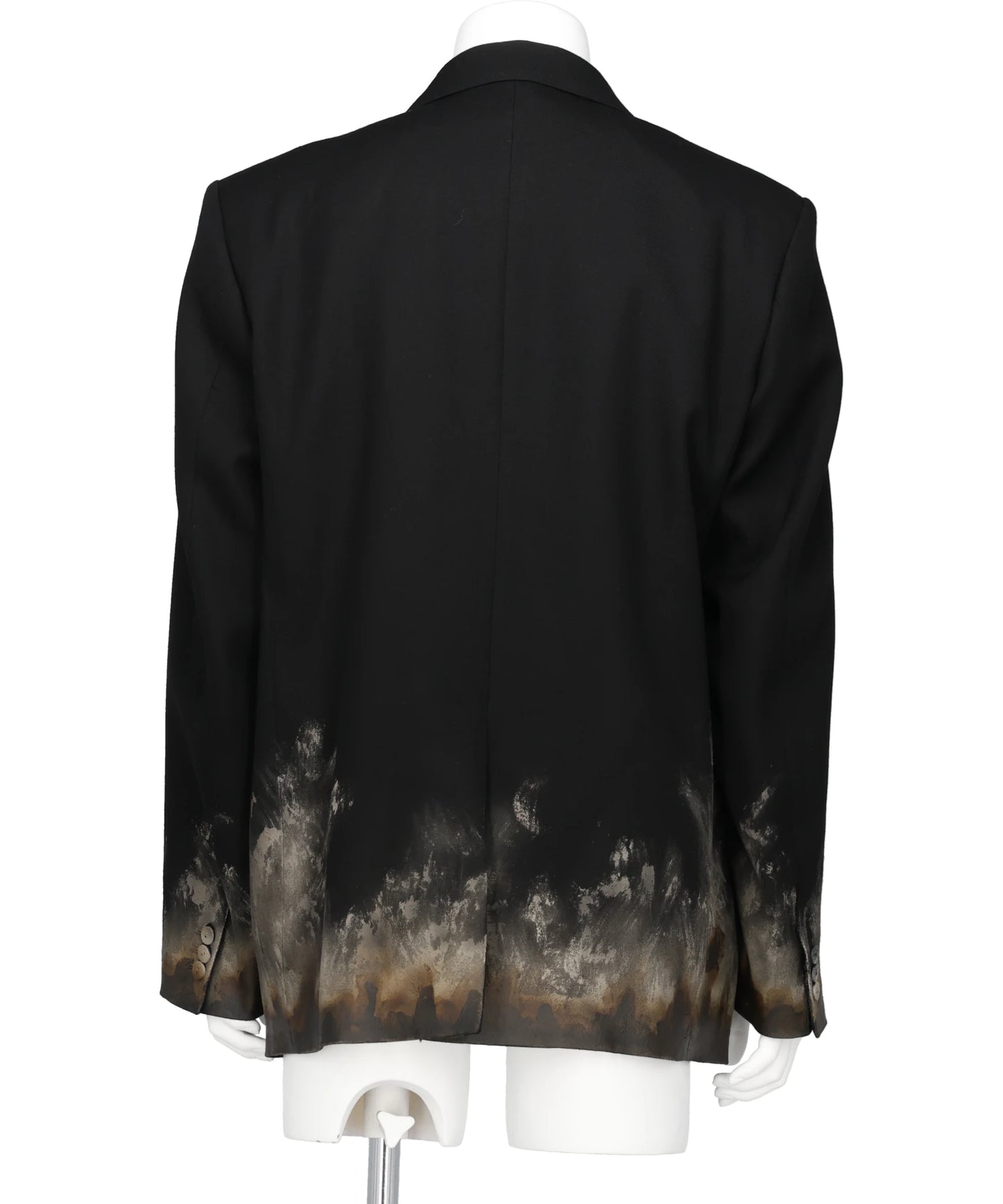 MUD-HAND-PAINTED TAILORED JACKET