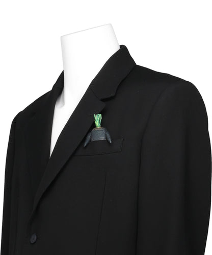 MUD-HAND-PAINTED TAILORED JACKET