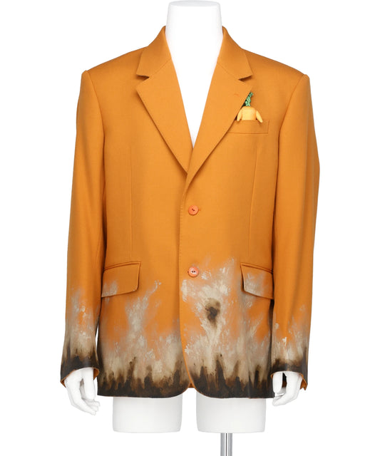 MUD-HAND-PAINTED TAILORED JACKET