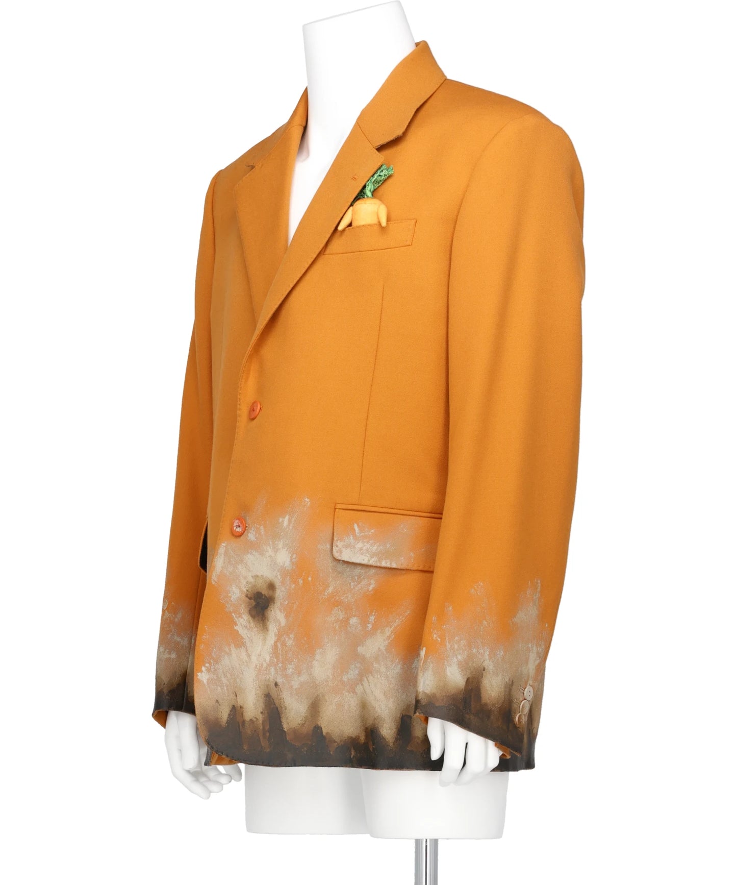 MUD-HAND-PAINTED TAILORED JACKET