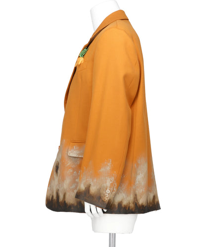 MUD-HAND-PAINTED TAILORED JACKET