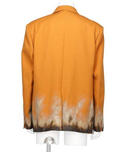 MUD-HAND-PAINTED TAILORED JACKET