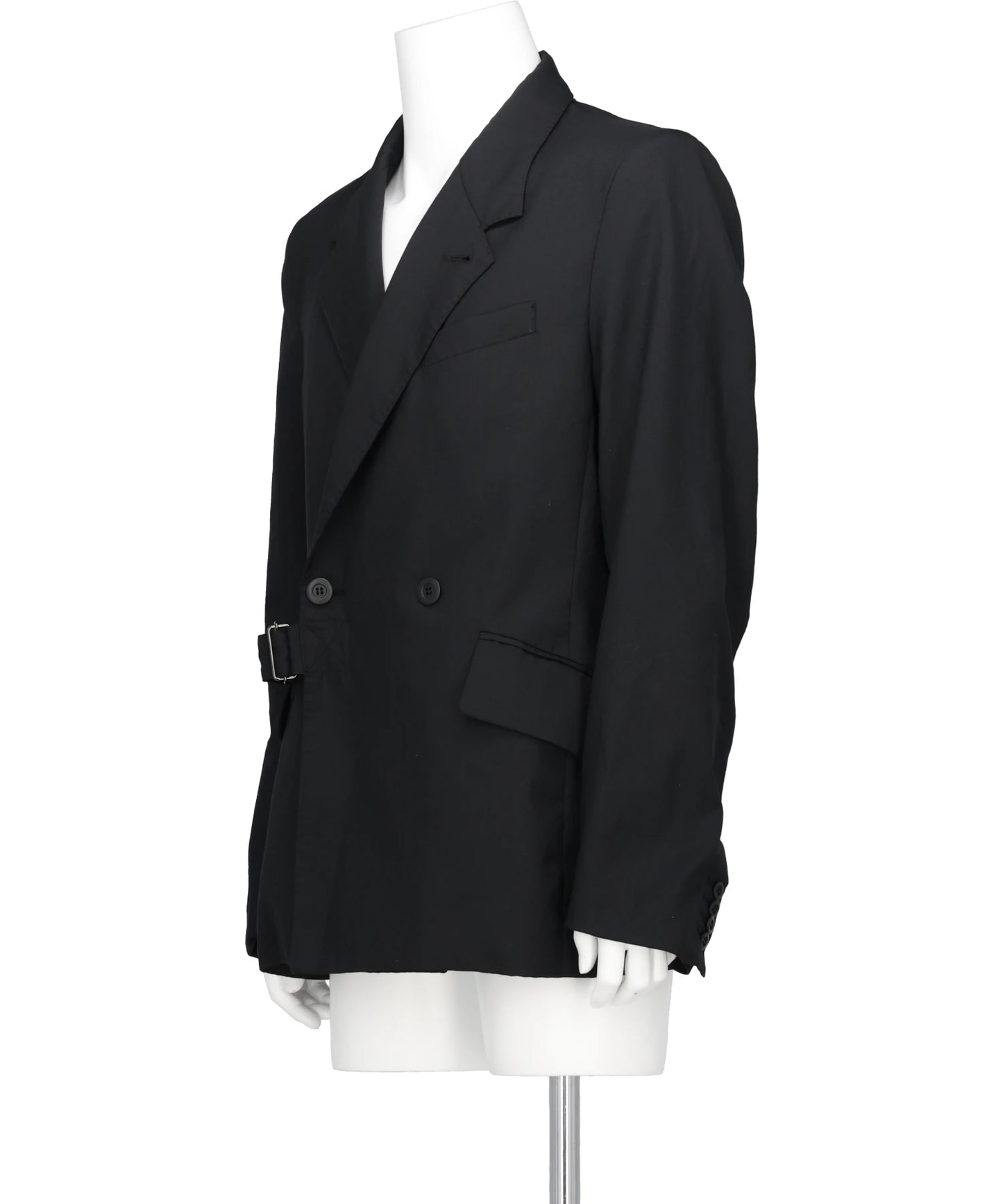 WRINKLED DOUBLE - BREASTED JACKET