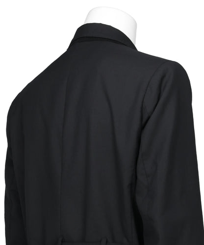 WRINKLED DOUBLE - BREASTED JACKET