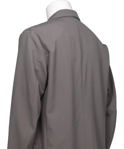 WOOL WASHER TROPICAL DOUBLE BREASTED JACKET