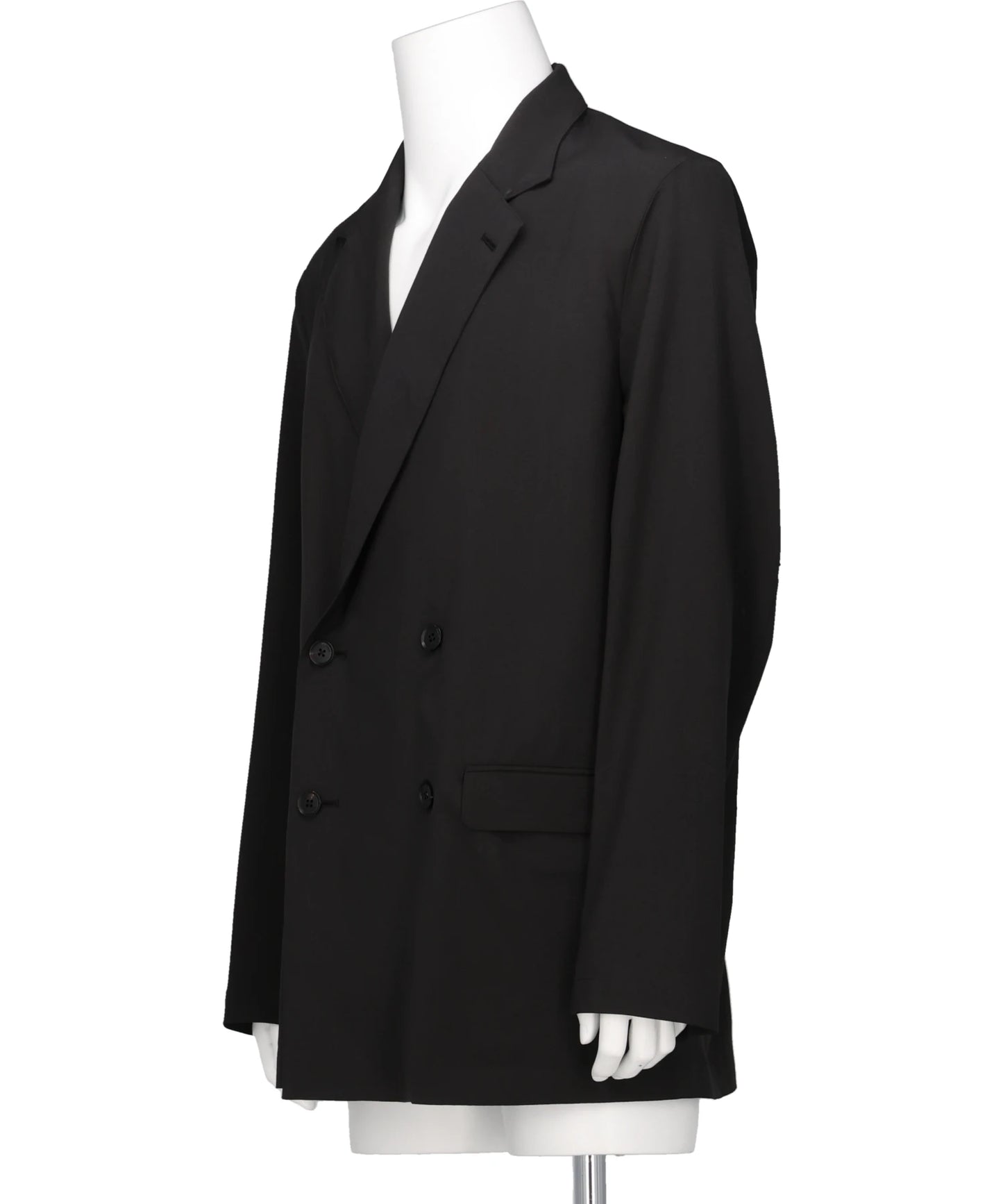 WOOL WASHER TROPICAL DOUBLE BREASTED JACKET