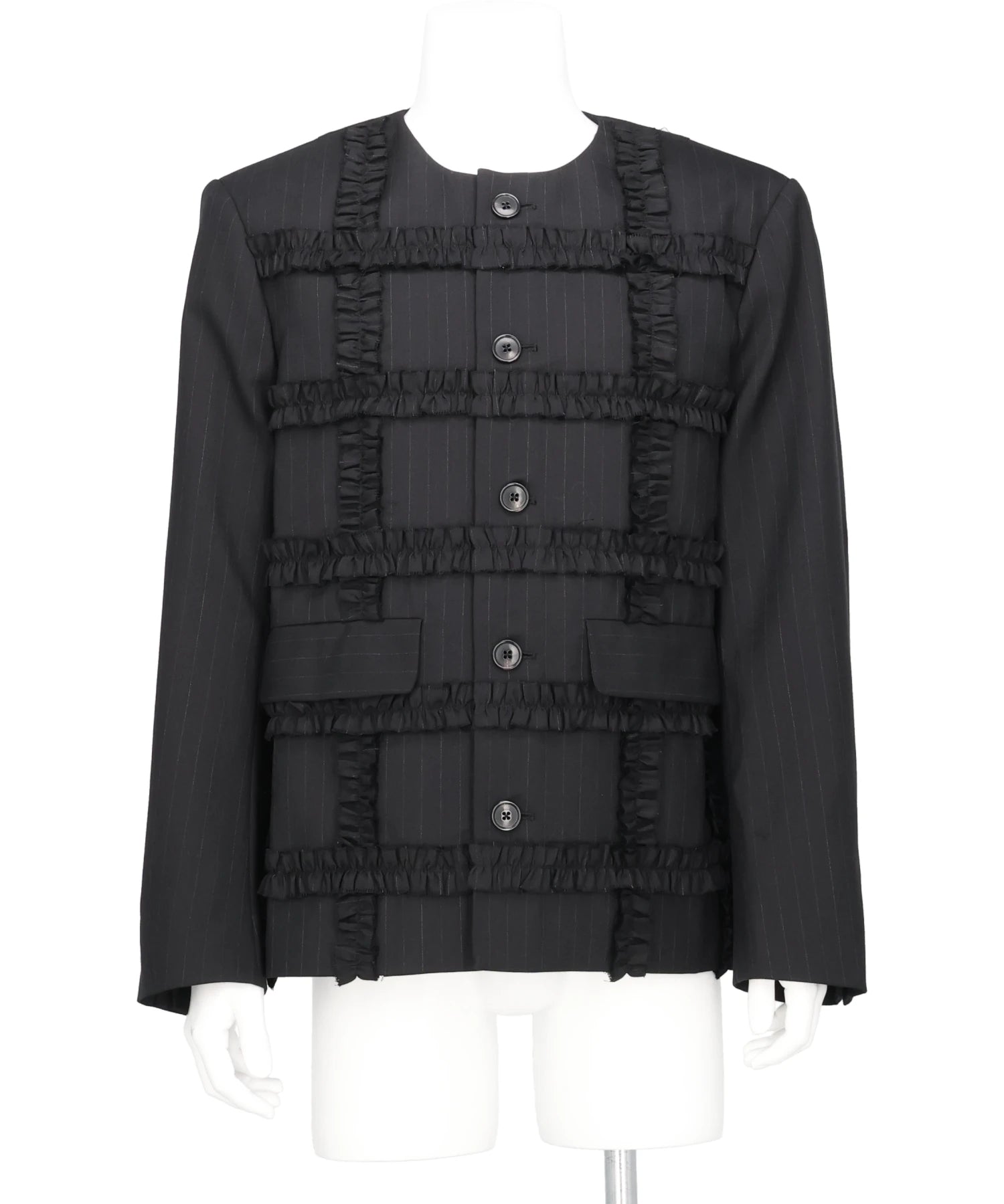 VIVIANO(ヴィヴィアーノ) 2026SS RUFFLE TAILORED JACKET VM-SS26-J04