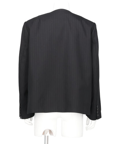 RUFFLE TAILORED JACKET