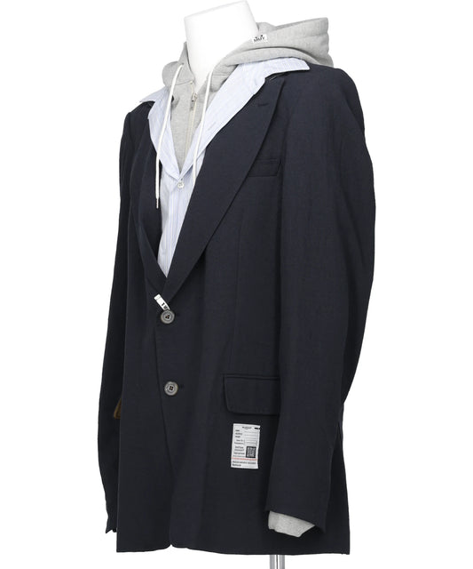 TRIPLE LAYERED BLAZER