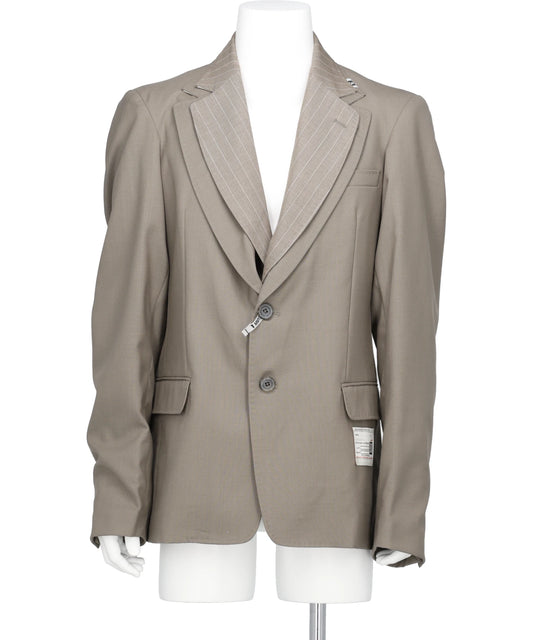 Maison MIHARA YASUHIRO(メゾンミハラヤスヒロ) 2026SS W LAYERED BLAZER A16JK031