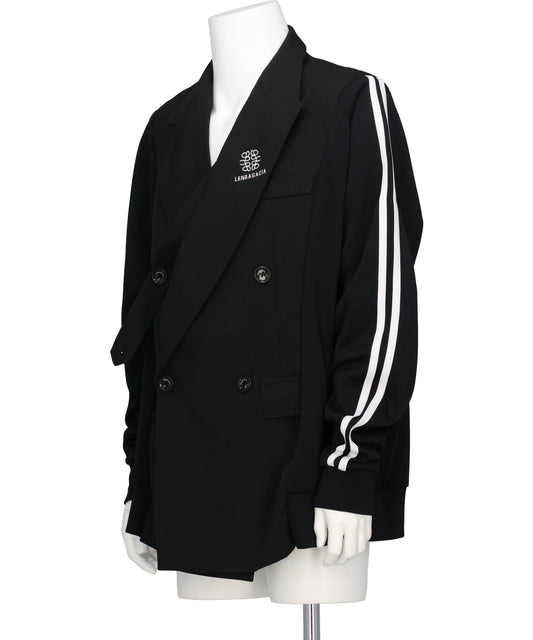 LAPEL JERSEY JACKET