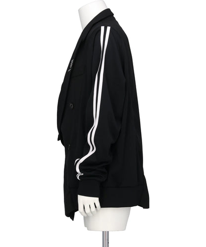 LAPEL JERSEY JACKET