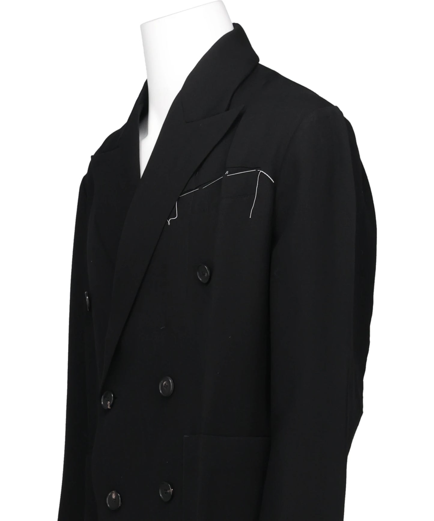 ORIGAMI JACKET MAKISU WOOL