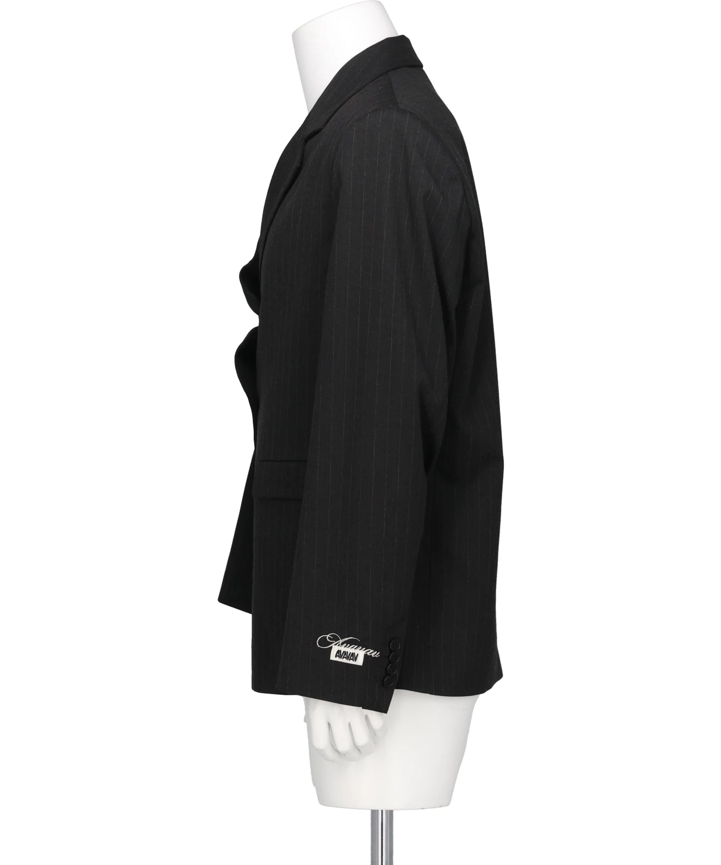 PLEATED BLAZER PINSTRIPE