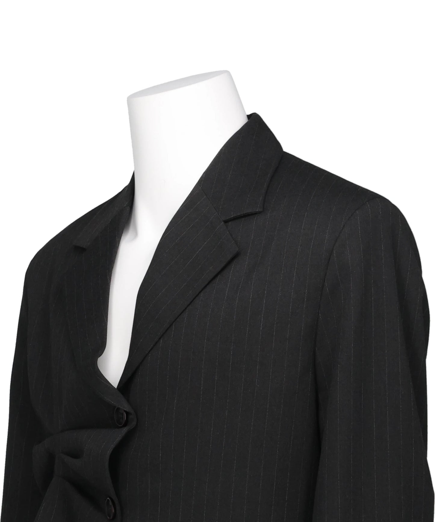 PLEATED BLAZER PINSTRIPE