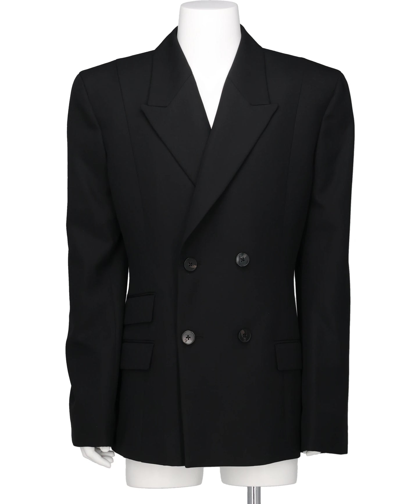 DOUBLE BREASTED JACKET WITH 4 BUTTON