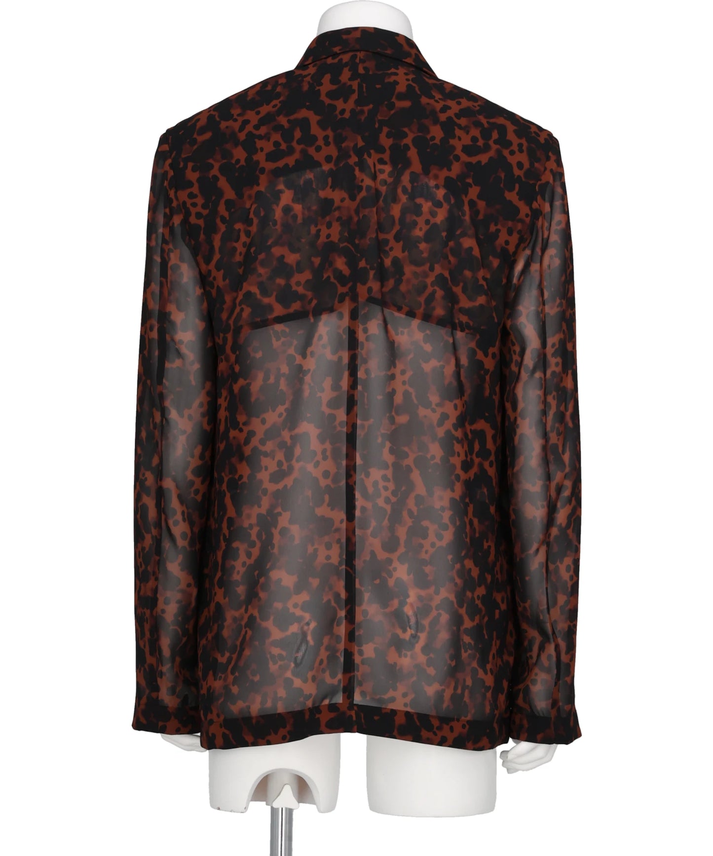 TRANSPARENT CLASSIC FIT BLAZER JACKET