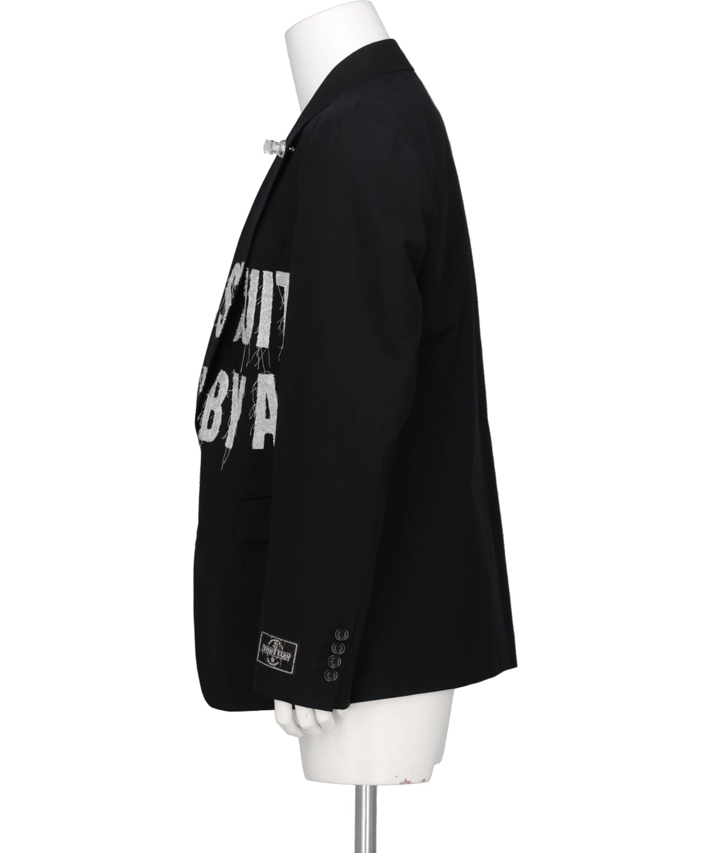 AIR YARN EMBROIDERY TAILORED JACKET