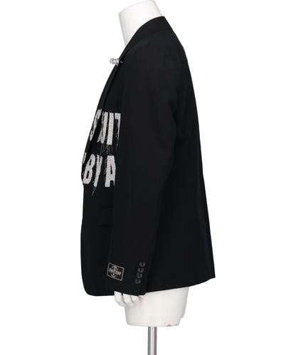 AIR YARN EMBROIDERY TAILORED JACKET